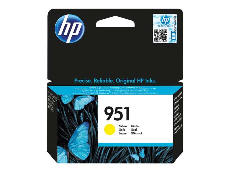 Cartucho Tinta Hp 951 Amarillo Original